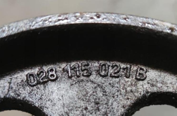 AUDI VW SEAT SKODA koleso vačkového hriadeľa  1.6 D 1.9 D 028115021B