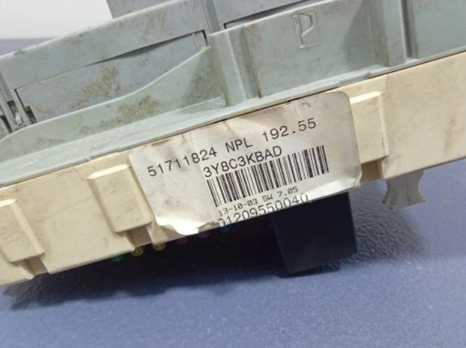 FIAT STILO 1.6 16V 103KM Riadiaca jednotka - štartovací komplet IAW5NFT9