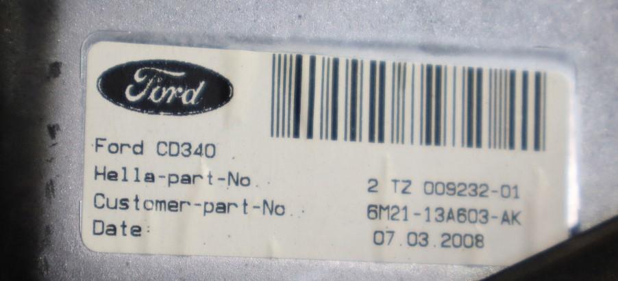 Ford S-max 2.0 tdci 140 HP manual 103 kW 1997 cm3 5- svetlo / reflektor zadné ľavé 6M21-13A603-AK