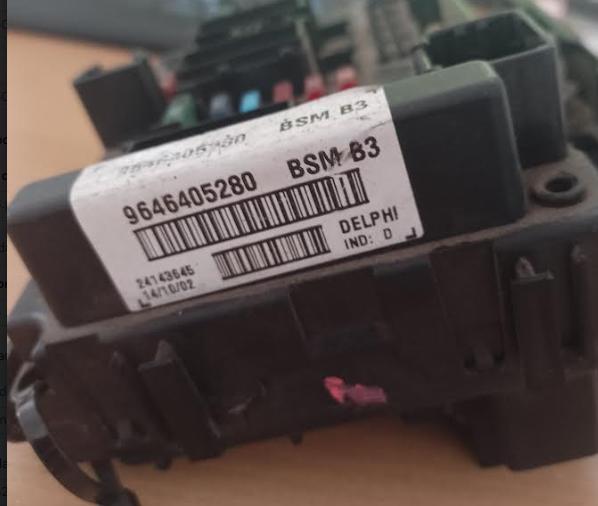 Peugeot 307 SW 2.0HDI 107KM 01-05 Modul BSM 9646405280