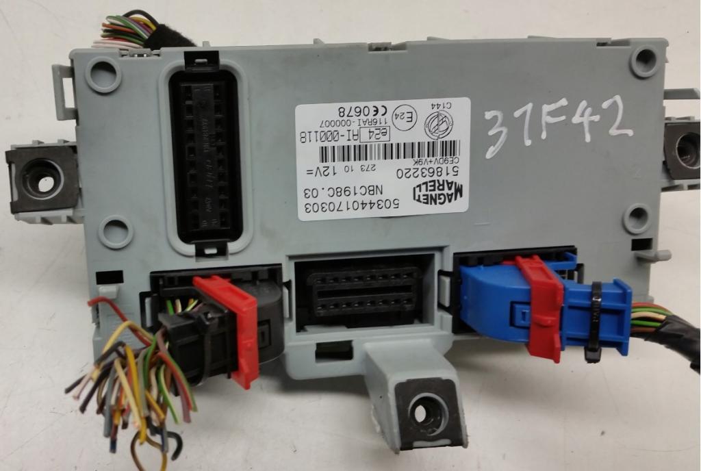 Fiat Bravo II HATCHBACK 5D 1.9JTD Multijet 120KM 07-14 Modul BSI 51863220 503440170302