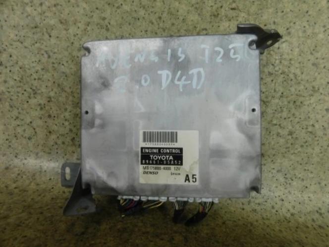 Toyota Avensis T25 Štartovacia zostava + riadiaca jednotka motora 89661-05A52