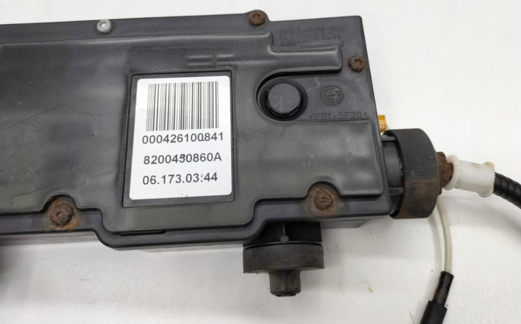 Renault Scenic II 2003-2009 1.6 16v 113 HP manual 83 kW 1598 cm3  Brzda manuál: 8200450860A