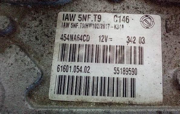 FIAT STILO Riadiaca jednotka Motor IAW5NFT9