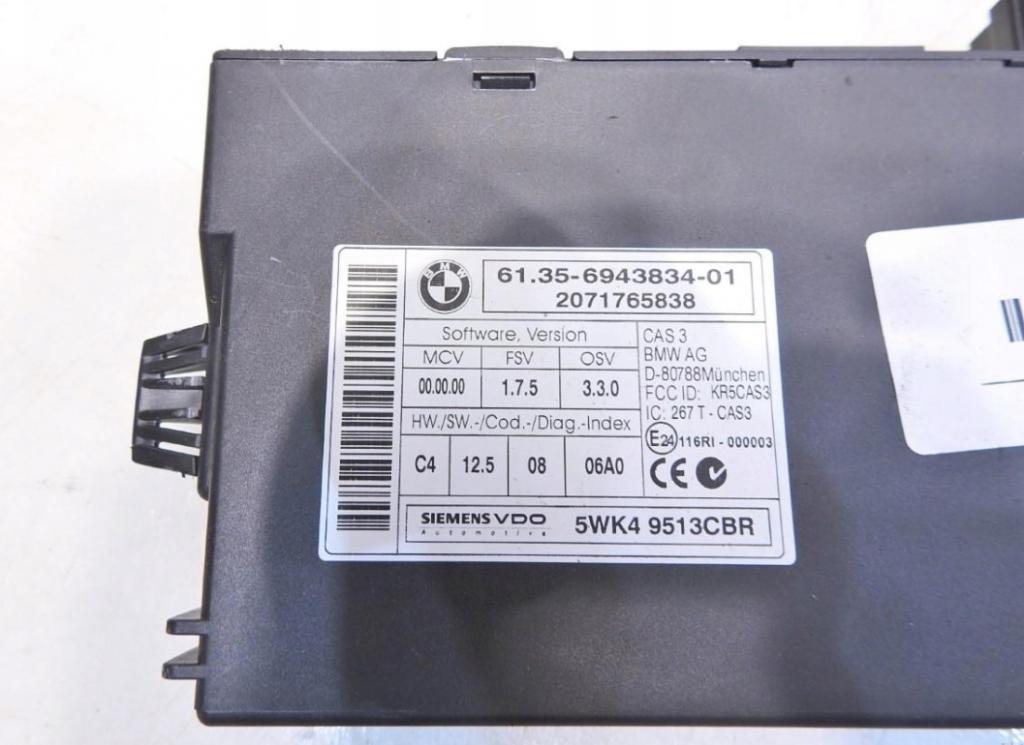 Bmw 3 e90 2005-2013 2.0d 163 HP automatic 120 kW 1995 cm3 Jednotka riadiaca 7803373 0281013501 6943834 5WK49513CBR