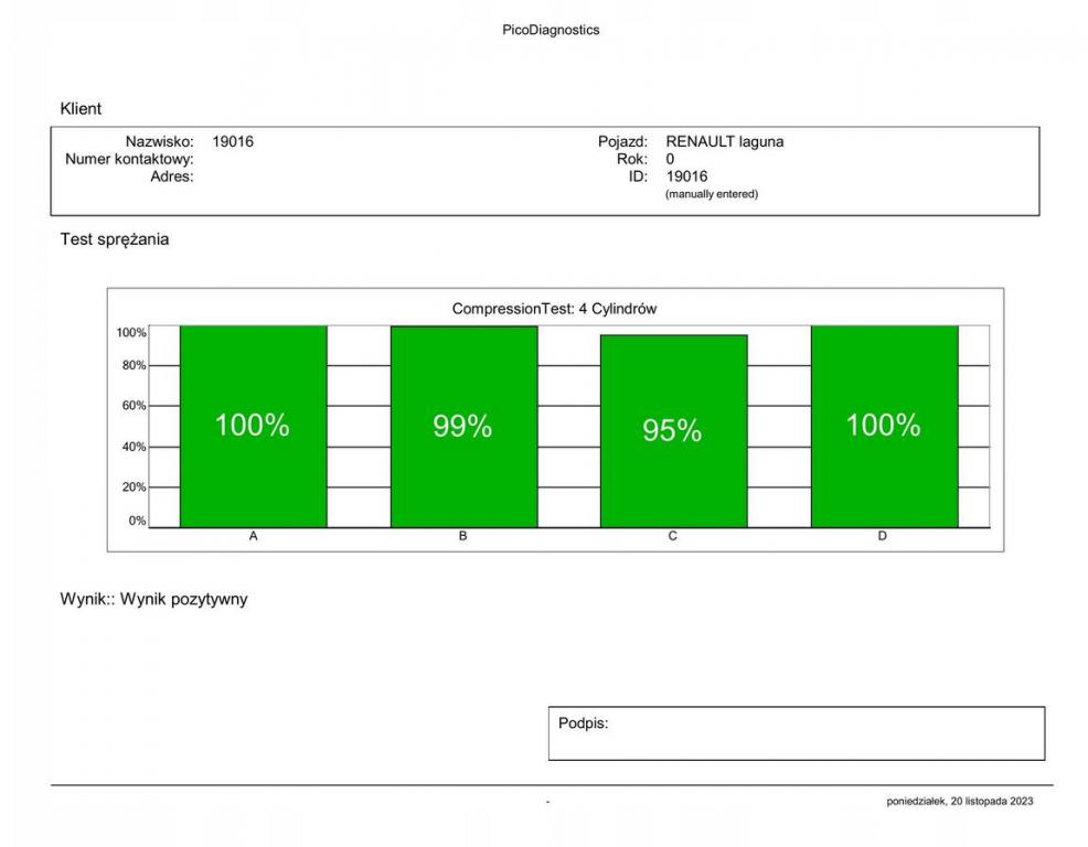 RENAULT LAGUNA II 1.8 120HP Motor F4P770 testovaný