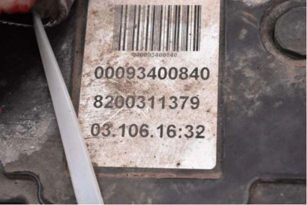 RENAULT MEGANE SCENIC 2 II 03-06 Ručná brzda 8200311379