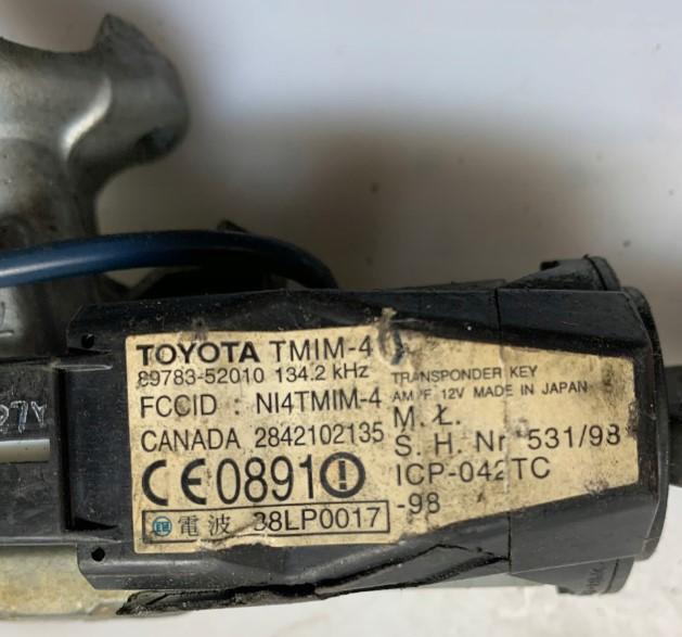 Toyota Yaris 2001 63kW HATCHBACK 3D 1.3VVTI 86KM 99-05 Spinačka 89783-52010
