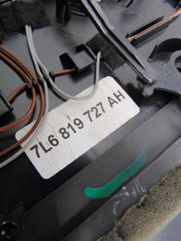 Vw Touareg 2002-2010 2.5 tdi (BPE) 174 HP automatic 128 kW 2461 cm3 Kastlík 7L6819727AH