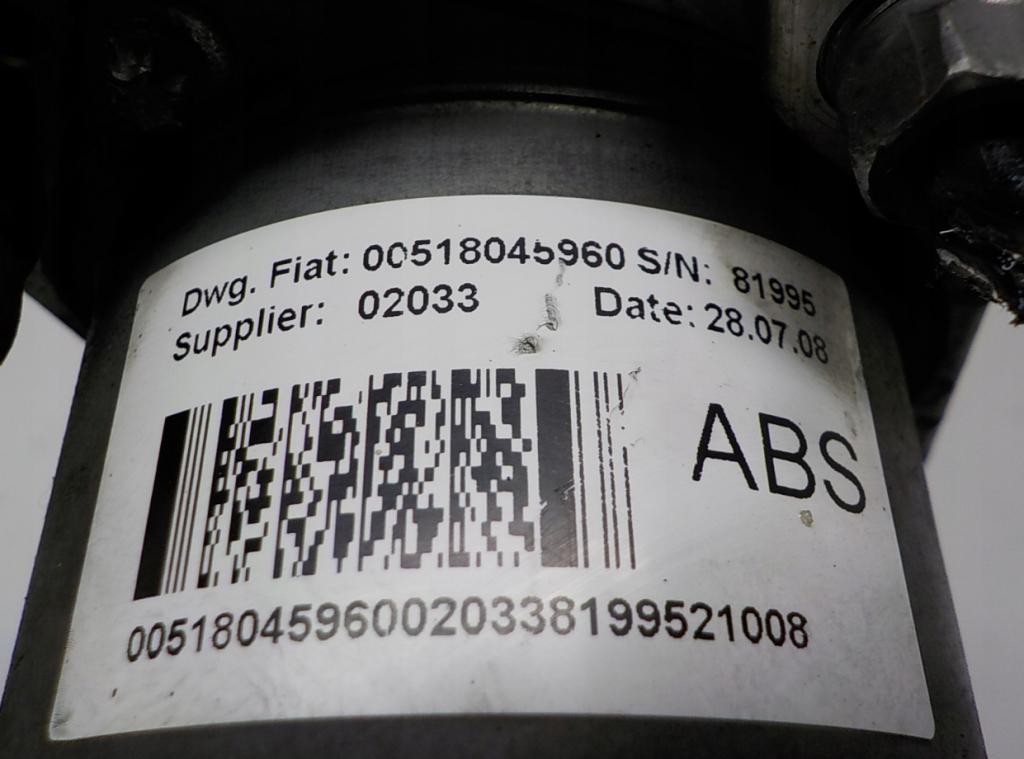 FIAT DUCATO III BOXER JUMPER PUMPA ABS 0265232112 51804596 0265800717