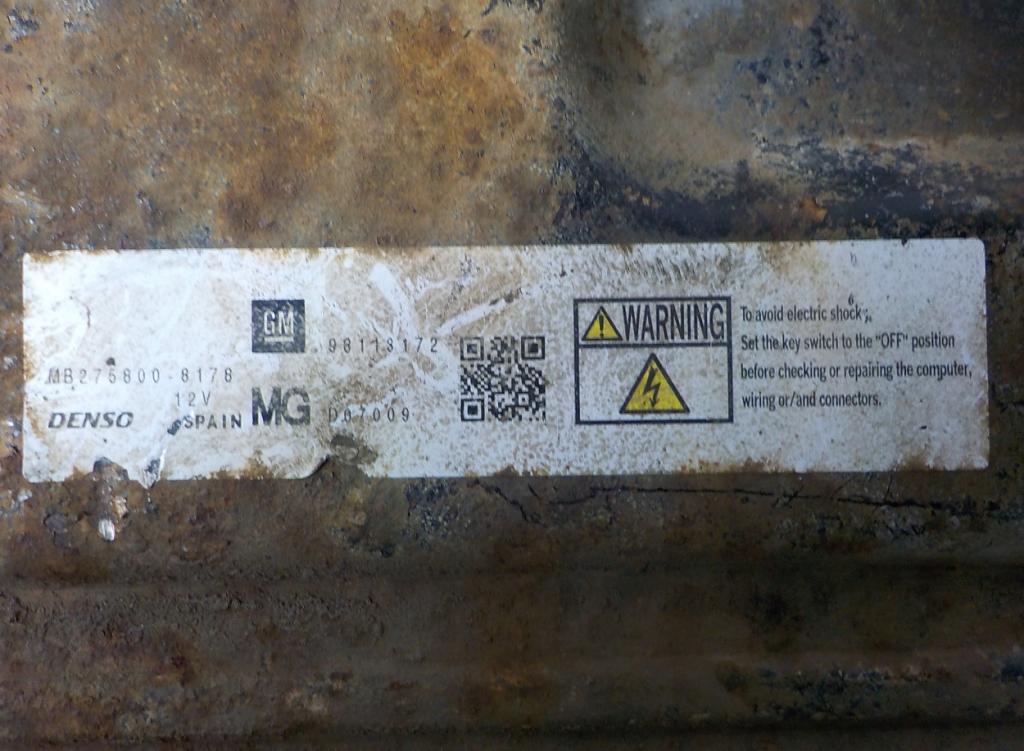 OPEL riadiaca jednotka 98113172 275800-8178