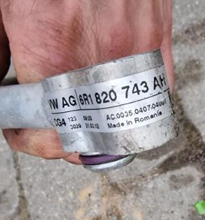 Skoda Fabia II rúrka klimatizácie 6R1820743AH