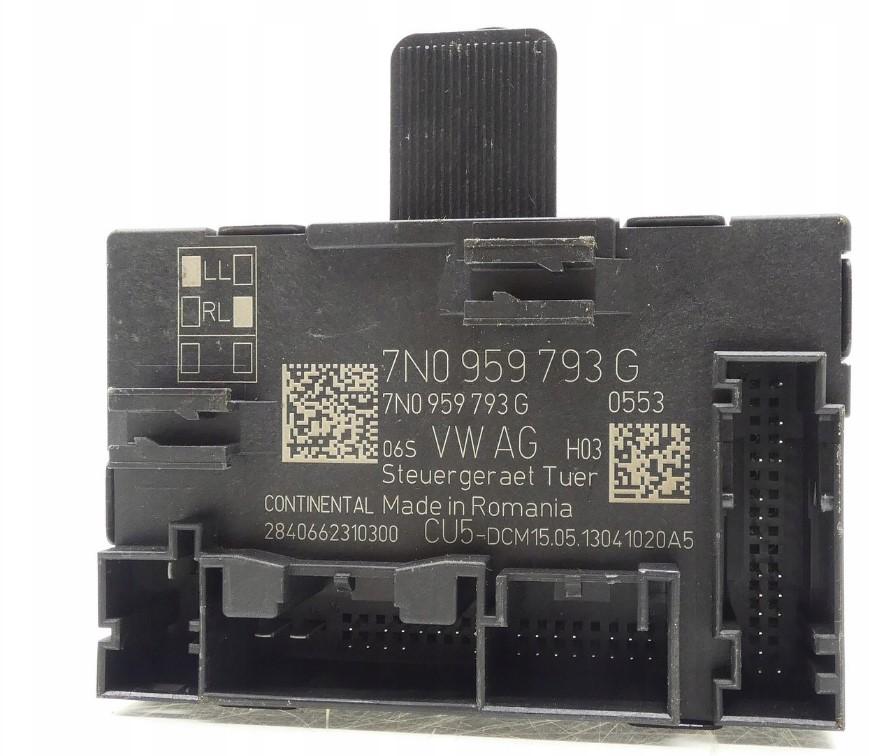 Seat Alhambra II 2010-2020 2.0 tdi 170 HP automatic 125 kW 1968 cm3 Modul riadiaca jednotka 7N0959793G