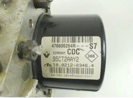 RENAULT MEGANE 3 SCENIC III Pumpa ABS  476606264R S7 000405-104E0