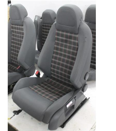 VW GOLF V GTI 03-09  Sedadlá, sedačky Sedadlo GTI  KOMPLET