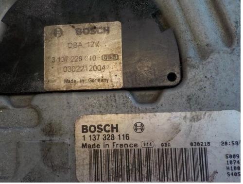 FORD MONDEO III Ventilátor chladiča 1137328116