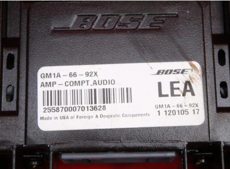 Mazda 6 LIFT   Zosilňovač Bose GM1A-66-92X (Zosilňovače)