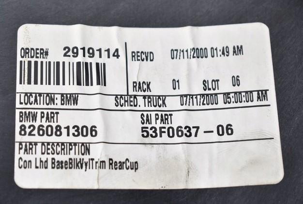 BMW X5 (E53) 2000 - 2006 3.0 i 170 kW 2000 - 2006 Tunel stredový Lakťová opierka