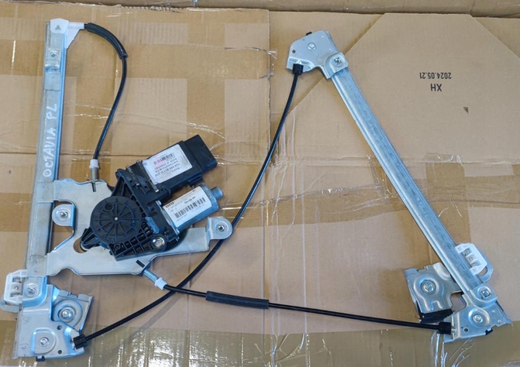 Mechanizmus sťahovania okna + motorček predný ľavý Škoda Octavia I FL 104411-302, 1U4959801D