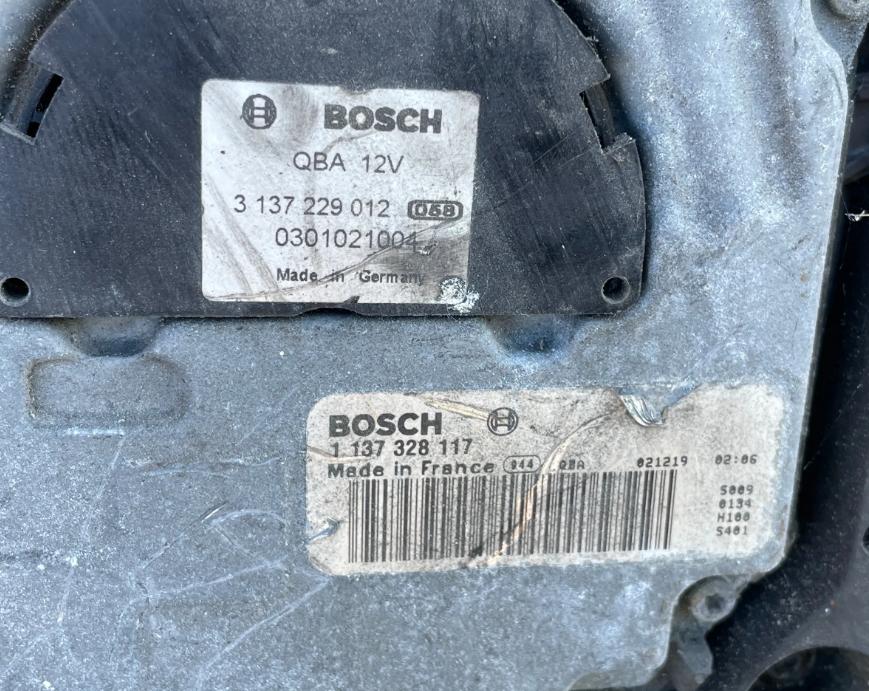 Seat Alhambra LIFT  2003 96 kW 1.9TDI 130KM 00-10 1900 Ventilátor chladiča 7M3121203G 1137328117