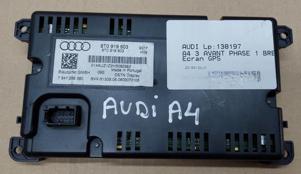 AUDI A4 B8 AVANT 2008 160 kW B8 AVANT 1798 Dislpej 8T0919603