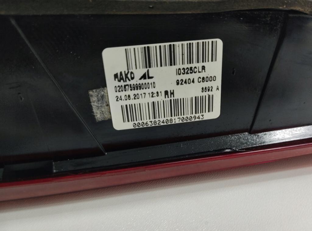 HYUNDAI i20 II (GB,IB) 1.2 16V  svetlo dvere kufra prave 92404C8000