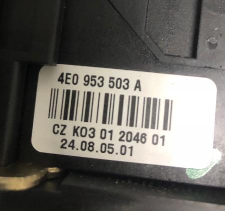 Audi A4 B7   AUDI A6 C6 Prepínač kombinovaný 4E0953541 (Prepínače, spínače, tlačidlá a ovládače kúrenia)