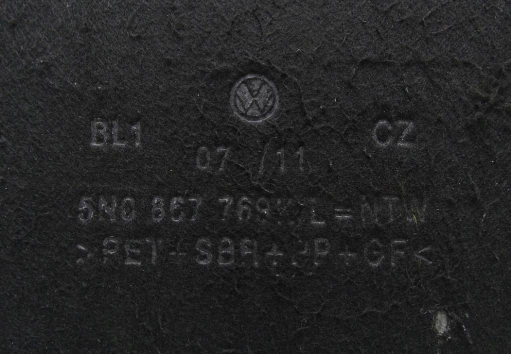 Pláto kufra VW Tiguan I 5N Lift 5N0867769L