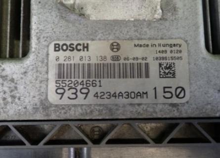 Alfa romeo 159 1.9 jtd Jednotka riadiaca 0281013138 55204661