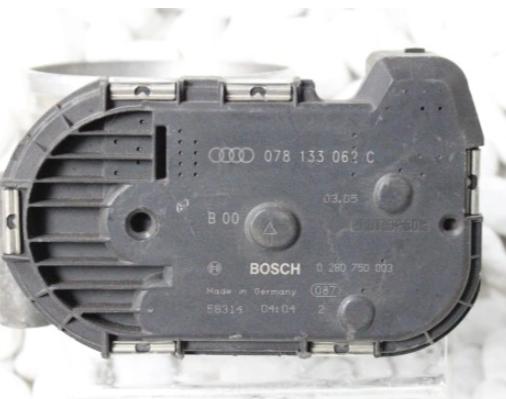 Audi A6 C6 Škrtiaca klapka 078133062C (Škrtiace klapky)