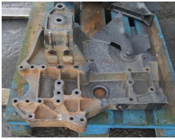 MAN TGX TGA TGS EURO 6 Ram držiak naraznika Pravy+ Lavy 81413133021 81413133020