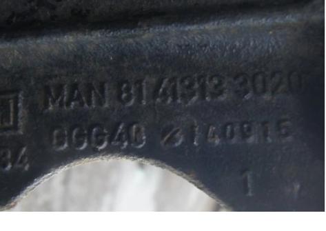 MAN TGX TGA TGS EURO 6 Ram držiak naraznika Pravy+ Lavy 81413133021 81413133020