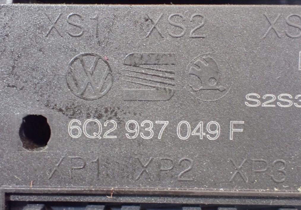 Skoda Fabia 2008 riadiaca jednotka Komfortu 6Q2937049F