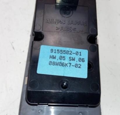 Bmw 3 e90  prepínač okien spätných zrkadiel 9155502-01