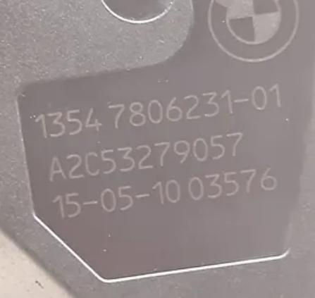 Bmw 5 f10 2010-2017  klapka A2C53279057 (Škrtiace klapky)