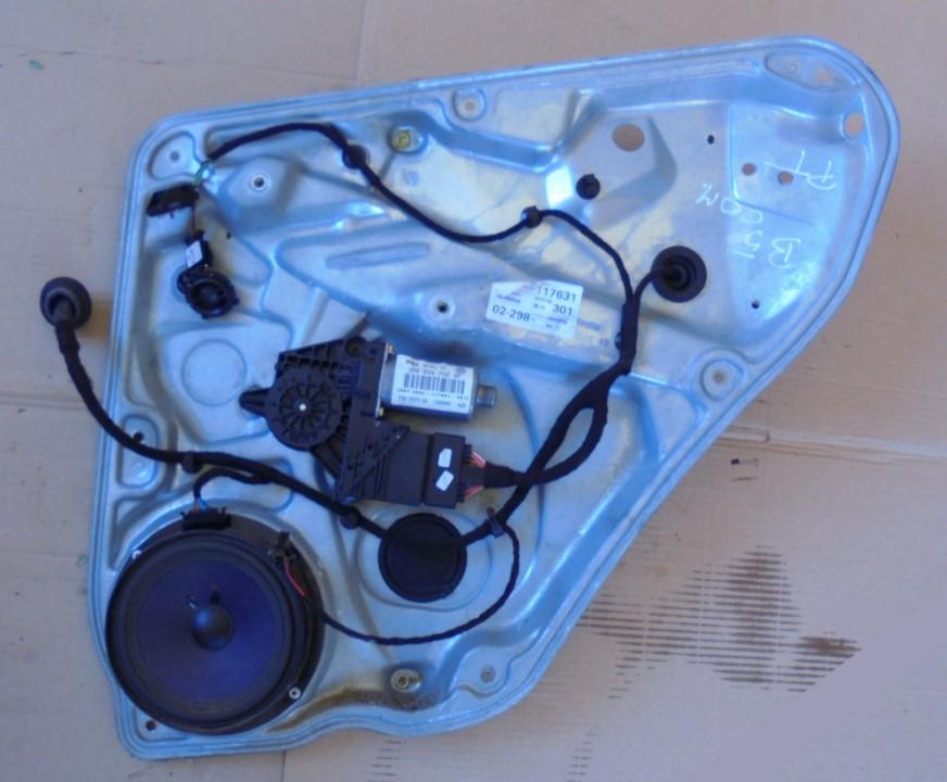 VW Passat B5,5 Combi Mechanizmus okna + motorček zadný pravý 3b9839752bf, 0322101297