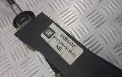 riadiaca paka prevodovky, OPEL ZAFIRA B 1.8 55354140