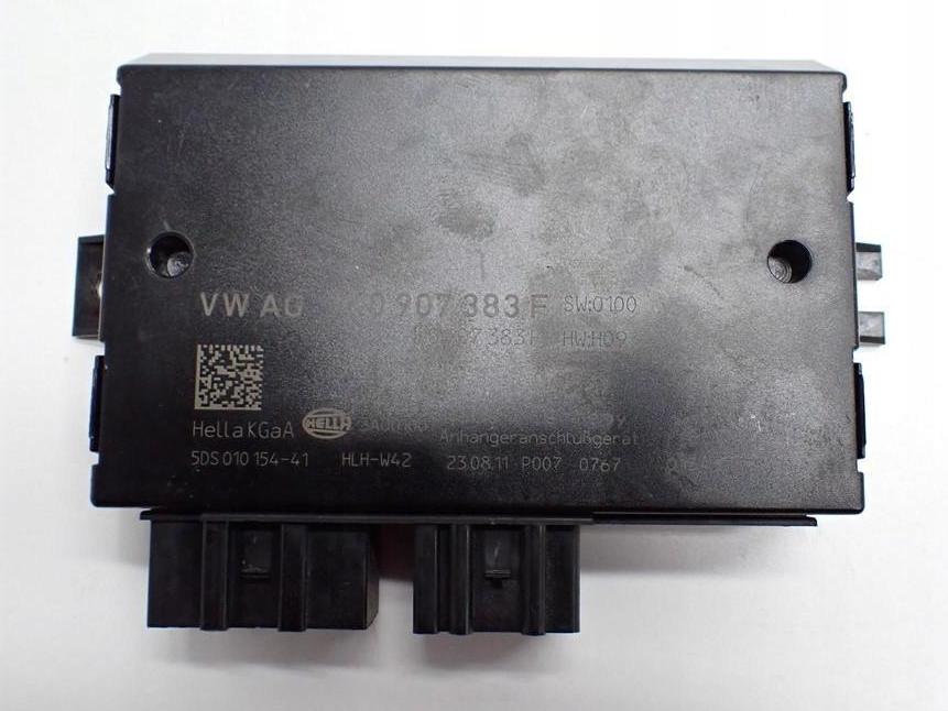 Vw Caddy III 2K 2003-2015 modul riadiaca jednotka ťažné 1K0907383F 