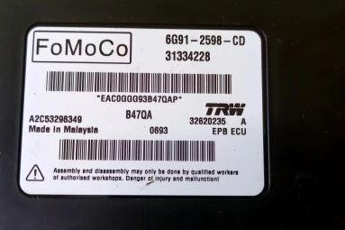 VOLVO V70 Riadiaca jednotka MODUL brzdy 6G91-2598-CD V70 XC70 xc60