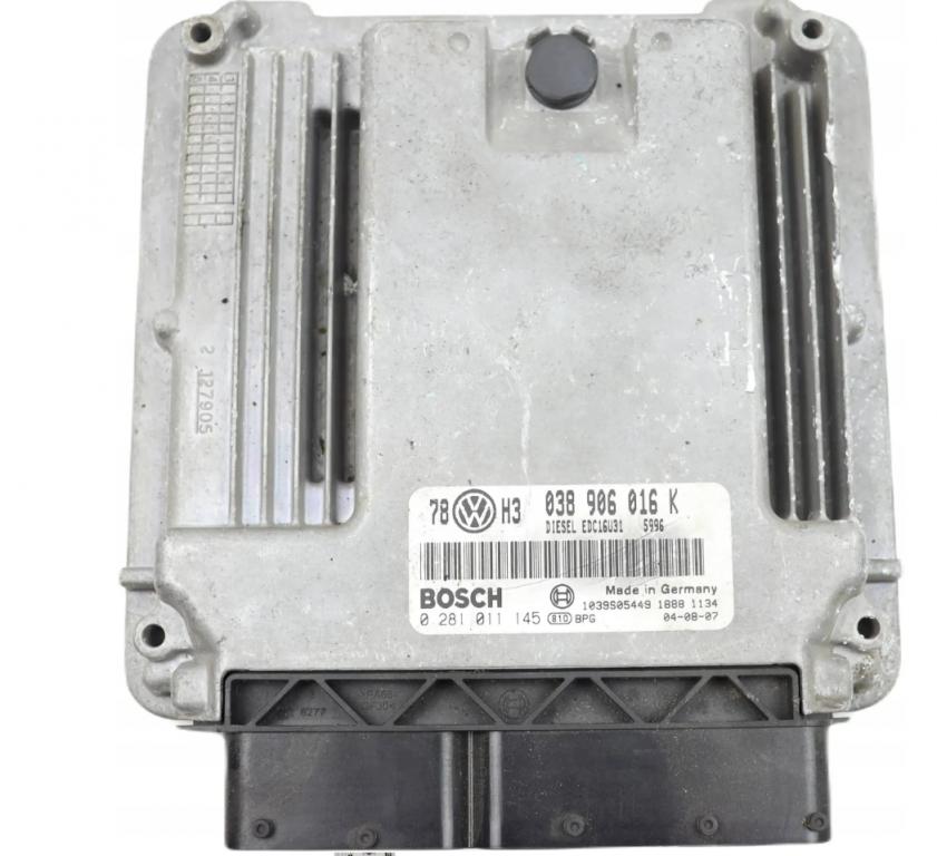 VW PASSAT B5.5 (3B3) 2000 - 2005    2.0 TDI 100 kW [136 KM] riadiaca jednotka Motor 038906016K