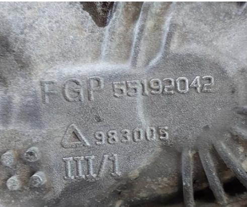 FIAT GRANDE PUNTO (199_) 2005 - 2022    1.9 D  Prevodovka M32   55193620  55192042 (Prevodovky)