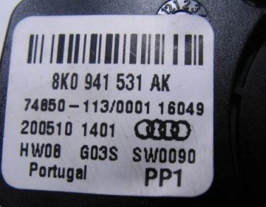 prepínač světla: Audi A4 8K0 8K0941531AK