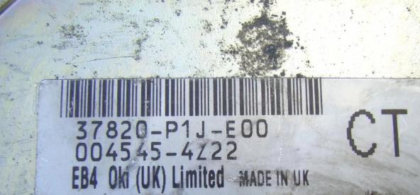 KOMPUTER HONDA CIVIC 37820P1JE00 0045454Z22 CT