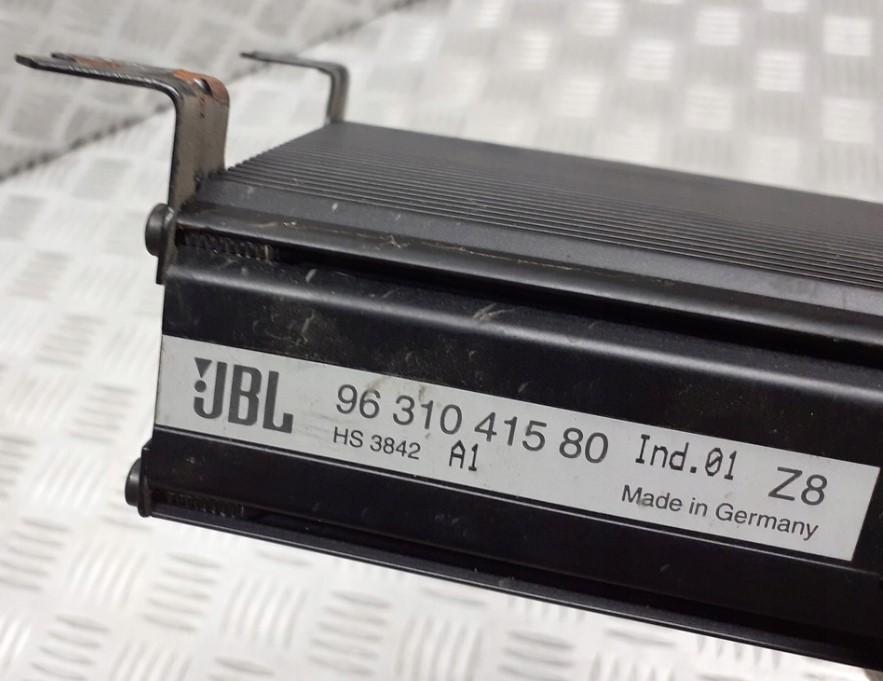 Peugeot 607 SEDAN 4D 2.2HDI 133KM 99-10 Zosilňovač JBL 9631041580