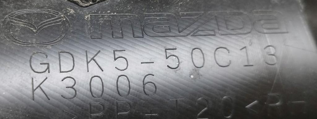 Mazda 6 II GH LIFTBACK 5D 2.2MZR-CD 163KM 07-12 Mriežky halogénu, hmlovky pravá GDK5-50C13
