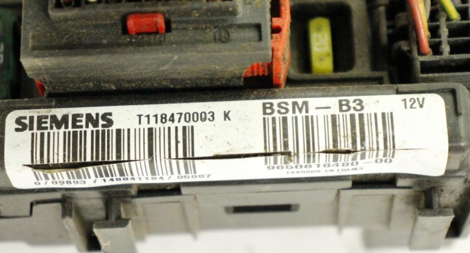 Citroen C3  modul bsm T118470003K