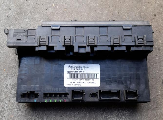 Mercedes E W211 2002-2009 2.7 CDI 177 HP automatic 130 kW 2685 cm3 4- modul riadiaca jednotka 2115453401