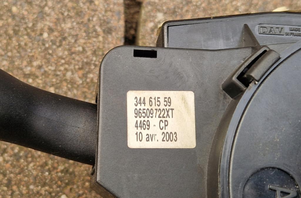 Peugeot  CITROEN  prepínač kombinovaný 96509722XT 34461559