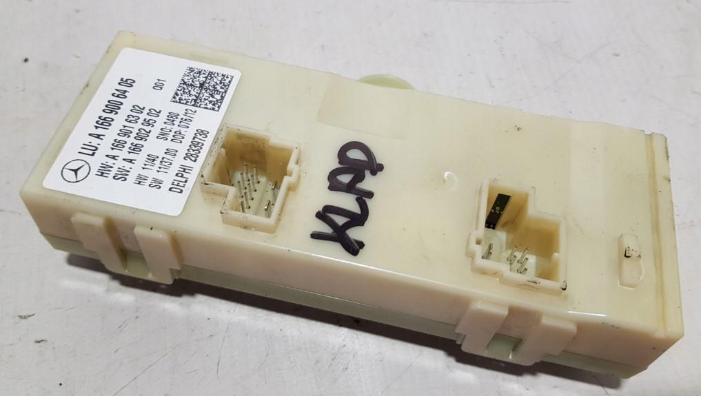 Mercedes ML W166 2011-2015 3.5 V6 306KM automatic 225 kW 3498 cm3 Modul riadiaca jednotka A1669006405 