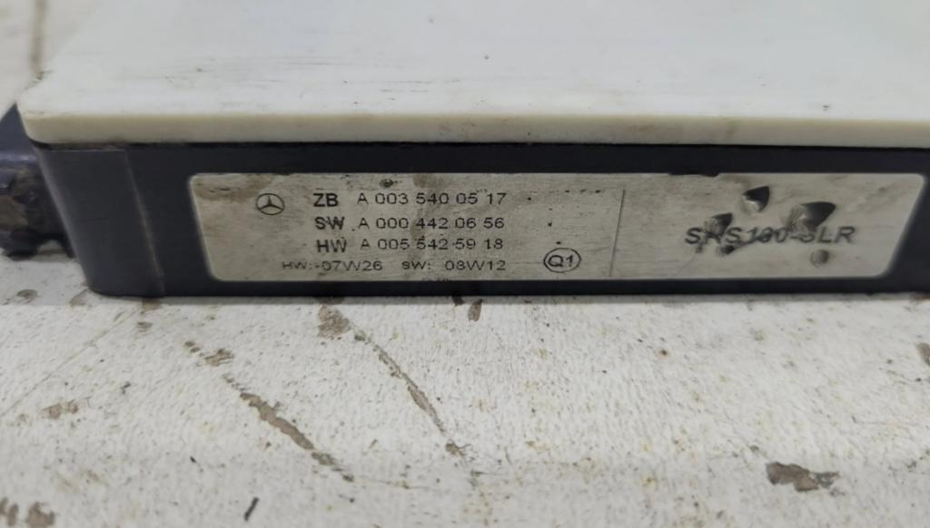 MERCEDES S W221 Modul Snímač nárazu RADAR  A0035400517